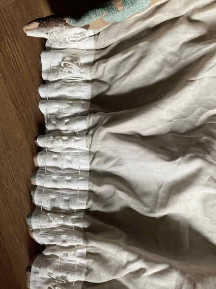 Photo of free Pair of lined curtains for tall window (Tilley SY4) #3