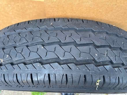 Photo of free Large tire 185/75/16 (Hanworth Park TW13) #2