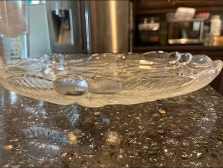 Photo of free Crystal platter (Streetsville) #1