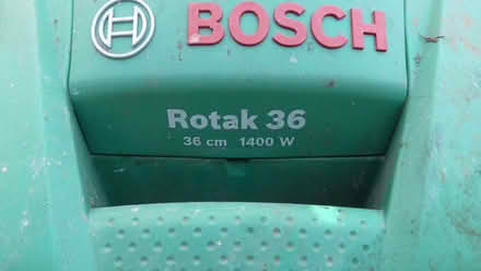 Photo of free bosch - electric lawn mower rotak 36 (Blackpool FY1) #4