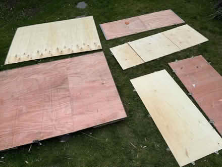Photo of free Heavy large plywood pallet box 1.5m x 1.2m (Welling DA16) #1