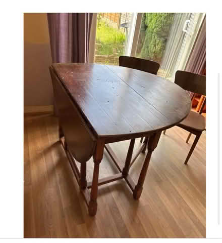 Photo of free Antique drop leaf table (TF1) #1