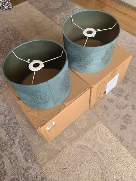 Photo of free 2 X lampshades (Stanground) #2