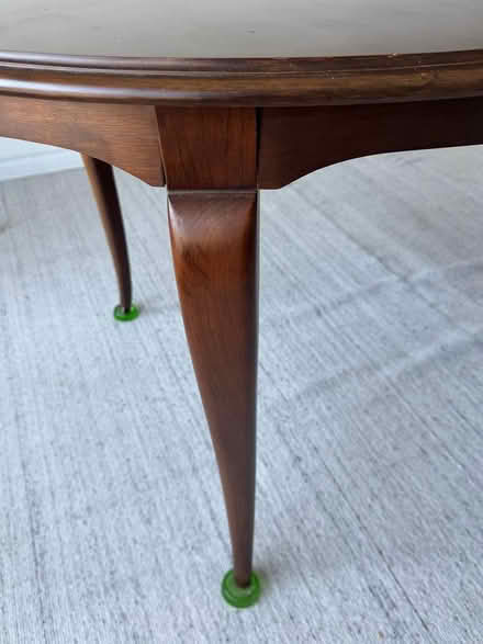 Photo of free Wood Dining Table (Downtown Vancouver, BC) #2