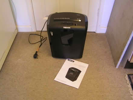 Photo of free Fellowes M8C paper shredder (West Moors) #3