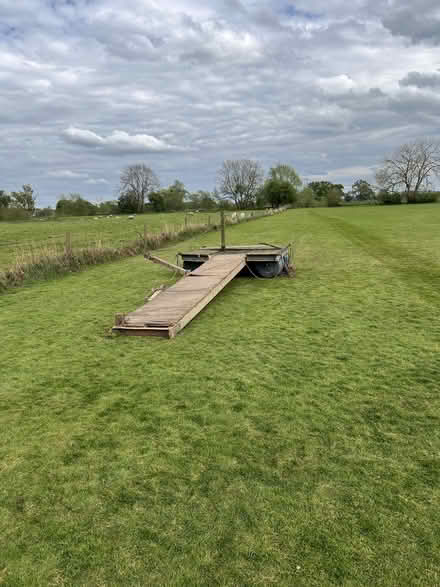 Photo of free Hinged river mooring with platform (Clevelode WR13) #1