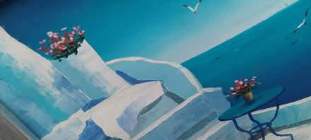 Photo of free Greek Island Framed Picture (Strood (ME2)) #2
