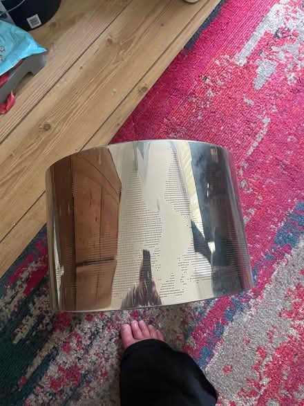 Photo of free Silver Lampshade/world map (Boscombe BH7) #3