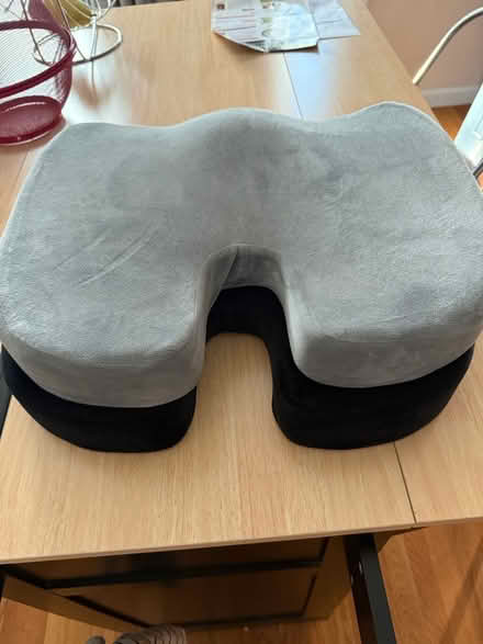 Photo of free Pair of ergonomic seat cushions (Newtonville) #1