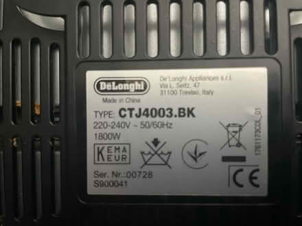 Photo of free Delonghi 4 slice toaster (PR5 Clayton brook) #3