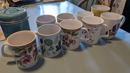 Photo of free Job lot of 9 mugs & sugar jar (Mousehold NR3) #1