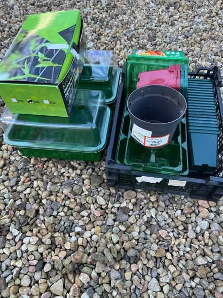 Photo of free Mini propagators, digital heating mat and a variety of pots (Clarkston G76) #2
