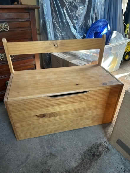 Photo of free Kids storage bench (Paulton) #1