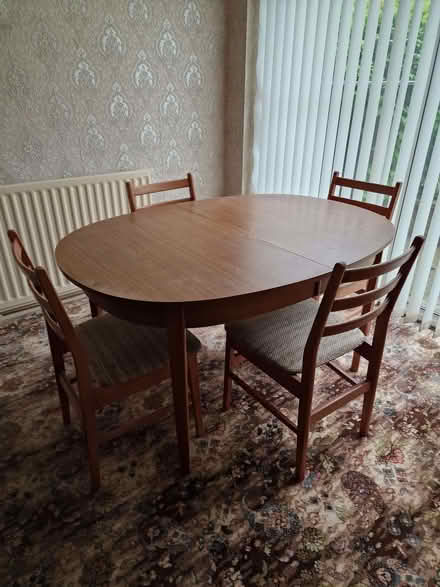 Photo of free Dining Table and Chairs (Trub OL11) #2
