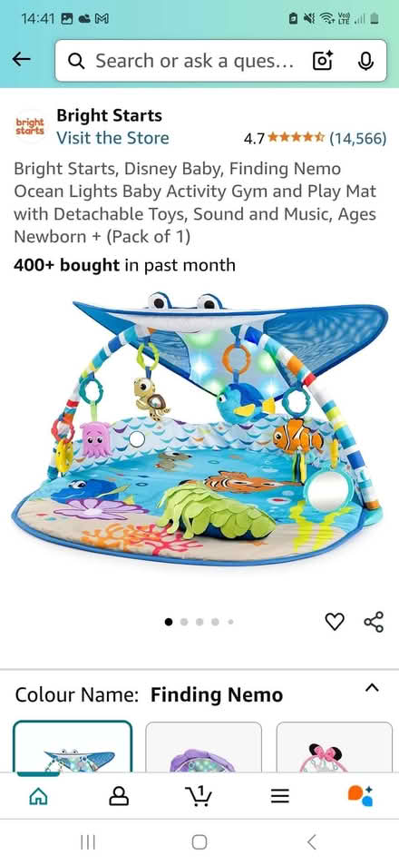 Photo of free Finding Nemo sensory play mat (Ringmer BN8) #1