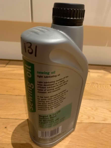 Photo of free Sewing machine oil 700ml (W12) #2