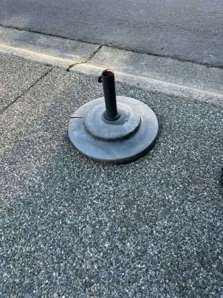 Photo of free Sturdy Umbrella base (Totem Lake/North Kirkland) #1
