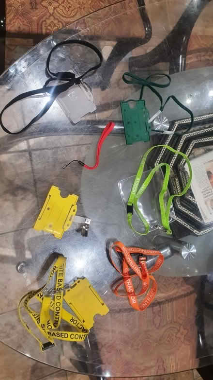 Photo of free Random lanyards and badge holders (B43 Great Barr) #1