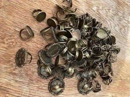 Photo of free large bundle of brass rings (Garthmyl SY15) #1