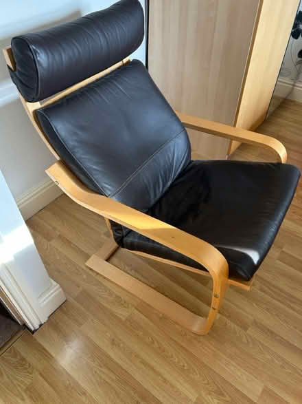 Photo of free Leather IKEA chair (darwen BB3) #4
