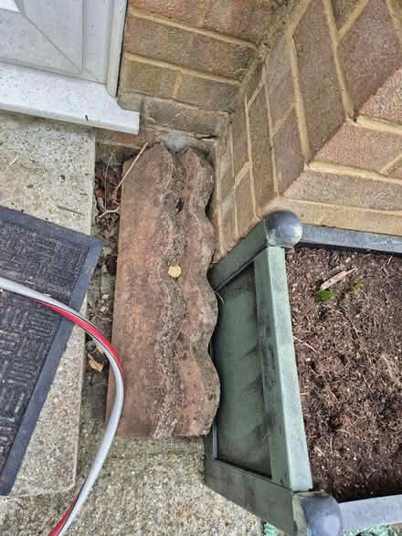 Photo of free 2 Scallop Border Slabs (ME10) #1