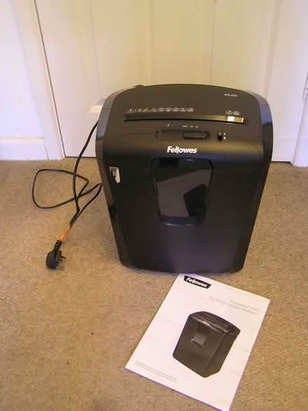 Photo of free Fellowes M8C paper shredder (West Moors) #2