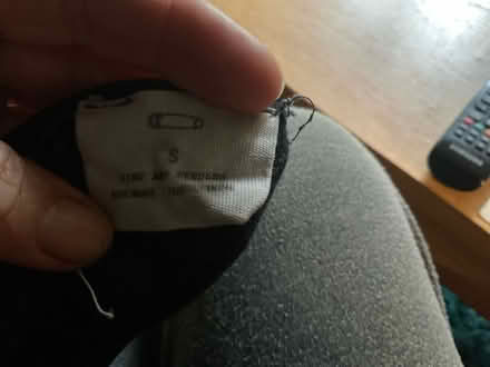 Photo of free Black stretchy velvet (West End Woking) #2