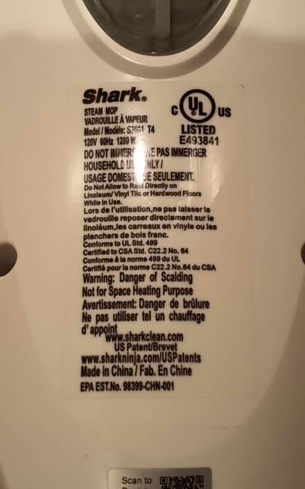 Photo of free Shark Professional Steam Mop (Macomb Twp.) #2