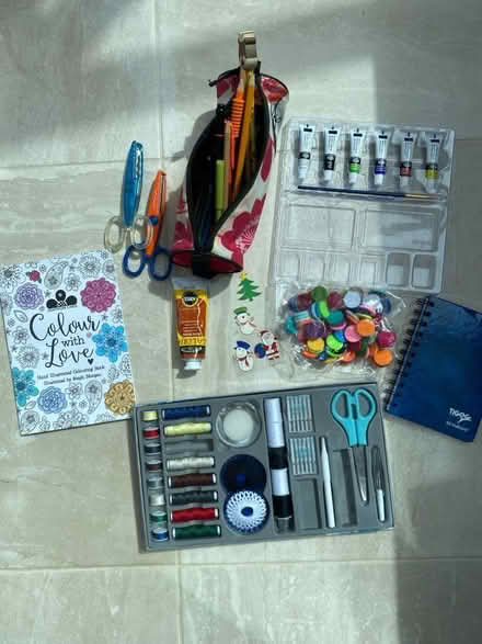 Photo of free Crafting snd sewing bits & bobs (Barnard's Green WR14) #1