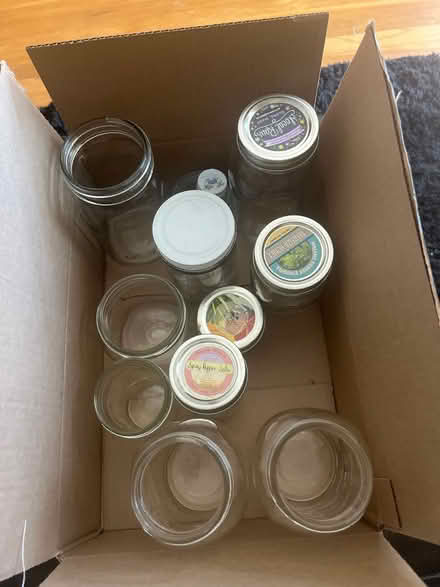 Photo of free Glass jars of various sizes (Faulkner) #1