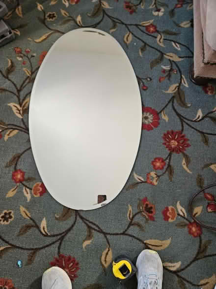 Photo of free Over sink oval mirror (Broadlands, VA) #1