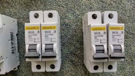 Photo of free RCCBs, main switch and MCBs (Longbarn WA2) #3