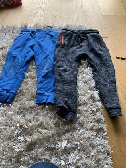Photo of free 2 pairs joggers age 3 and 3-4 yrs (Emsworth) #1
