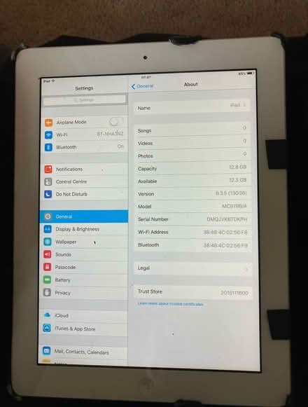 Photo of free Old iPad and charger (Totteridge HW HP13) #1