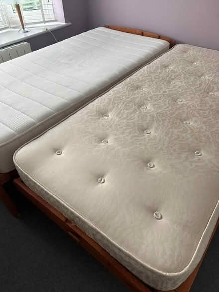 Photo of free Stacking beds with mattresses (North Kingston KT2) #3