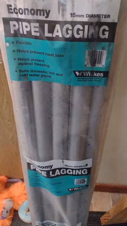 Photo of free Pipe Lagging 15mm diameter (Havant PO9) #1