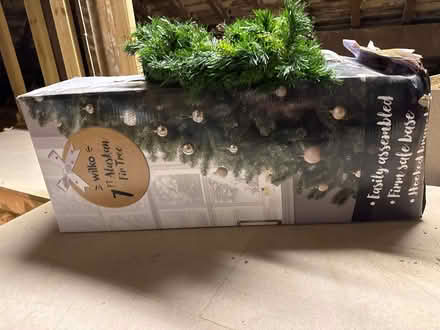 Photo of free 7ft Christmas tree and decorations (CH44) #1