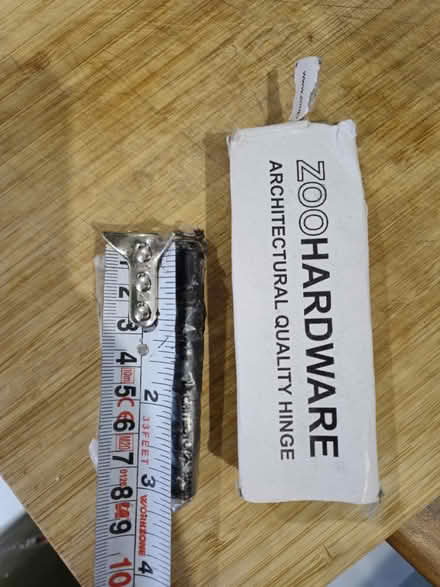 Photo of free 30 new zoo hardware door hinges (CR4 Mitcham) #1