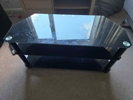 Photo of free Glass TV stand (Fulwood, S10) #3