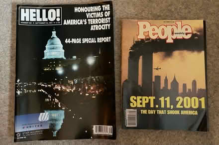 Photo of free 9/11 Commemorative magazines - 2 (Twyford RG10) #1