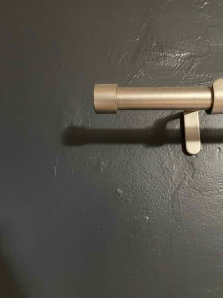 Photo of free 5 CB2 Brushed Aluminum Curtain Rods (Inwood) #3