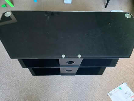 Photo of free Glass TV stand (Fulwood, S10) #4