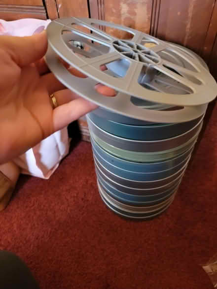 Photo of free Empty film reels (Melrose near Wyoming Cemetery.) #2