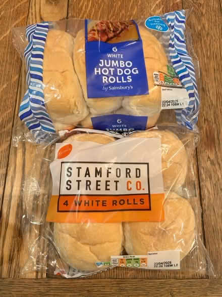 Photo of free Bread rolls (Colliers Wood SW19) #1