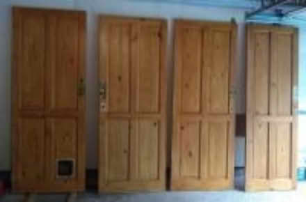 Photo of free 4 wood internal doors (Bridle Lane, DE5) #1