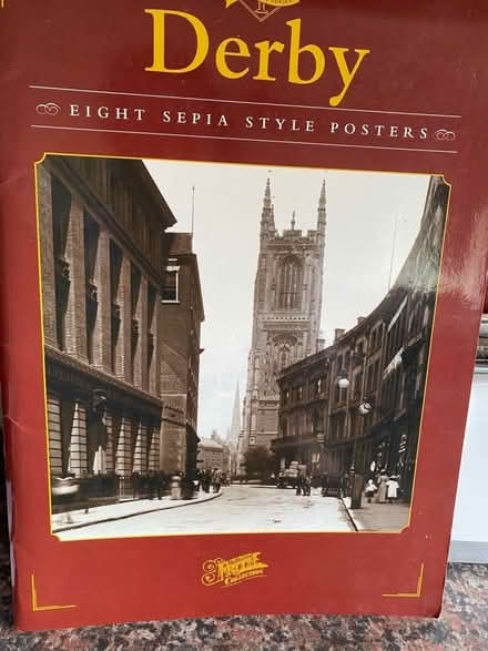 Photo of free A5 folder containing 8 photos of ‘old’ Derby views (Belper DE56) #1