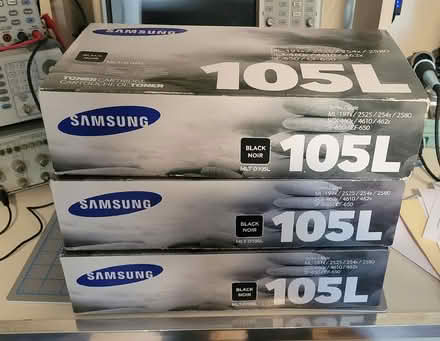 Photo of free Samsung MLT-D105L Toner Cartridges (Beacon Hill, Boston) #1