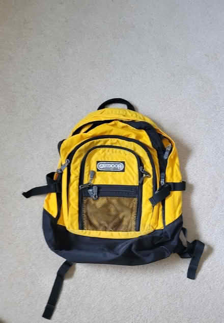 Photo of free Backpack, frayed strap (Des Peres, a mile west of 270) #3
