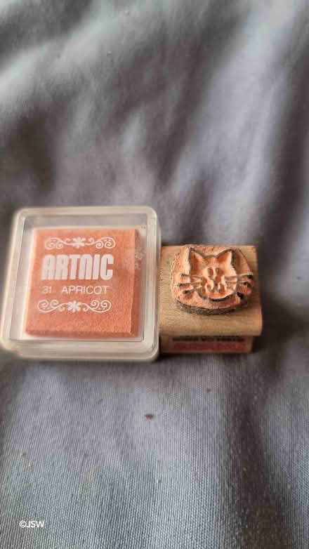 Photo of free Cat stamp and ink pad (Colindale NW9) #1
