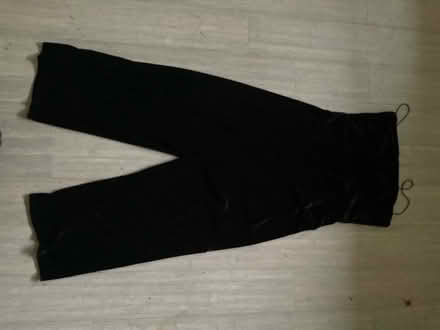 Photo of free Black stretchy velvet (West End Woking) #1